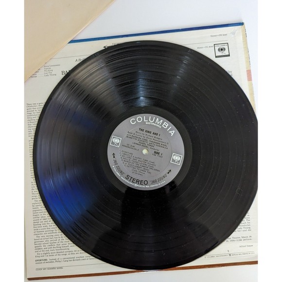 The King and I vinyl vintage Barbara Cook and Theodore Bikel - Picture 5 of 5